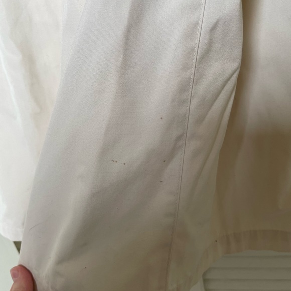 Vintage Women’s London Fog Cream Trench Coat size 12 - Picture 8 of 10